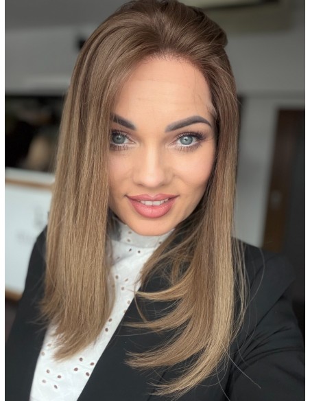 "Gabi 40- Peruka z włosów naturalnych  "M" PREMIUM
