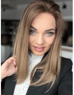 "Gabi 40- Peruka z włosów naturalnych  "M" PREMIUM