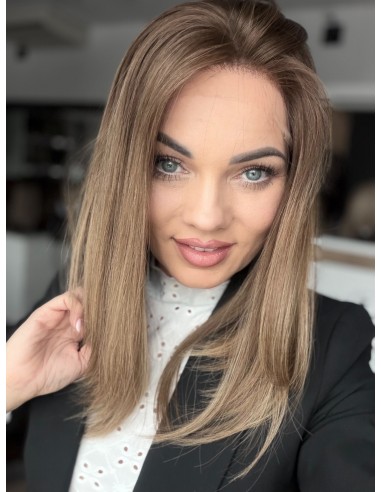 "Gabi 40- Peruka z włosów naturalnych  "M" PREMIUM