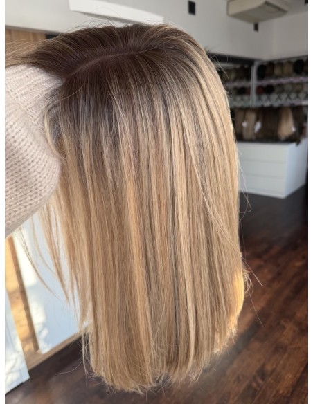 "MILENA 45  "LACE FRONT PERUKA Z WŁOSÓW NATURALNYCH  PREMIUM   "M"