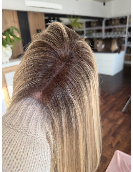 "MILENA 45  "LACE FRONT PERUKA Z WŁOSÓW NATURALNYCH  PREMIUM   "M"