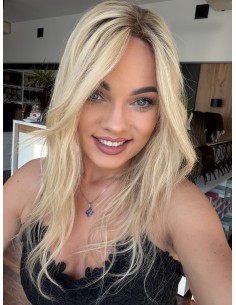 NAYA 03BL-45-50 CM- TOPPER Z WŁOSÓW NATURALNYCH