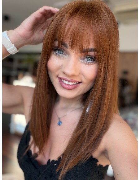 MALWA 45  "LACE FRONT PERUKA Z WŁOSÓW NATURALNYCH  PREMIUM   "S"