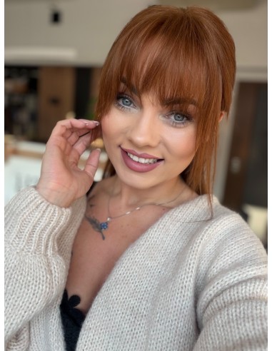 MALWA 45  "LACE FRONT PERUKA Z WŁOSÓW NATURALNYCH  PREMIUM   "S"