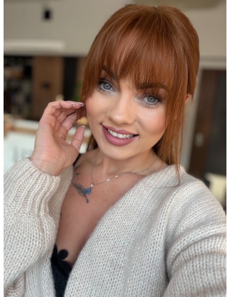 MALWA 45  "LACE FRONT PERUKA Z WŁOSÓW NATURALNYCH  PREMIUM   "S"