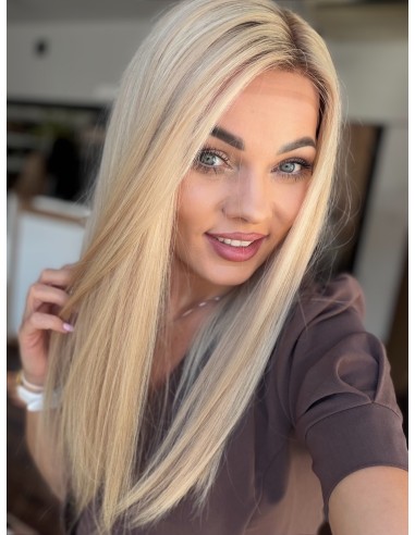 Shira 50 cm- Medyczna peruka z włosów naturalnych