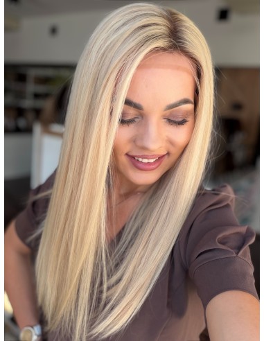 Shira 50 cm- Medyczna peruka z włosów naturalnych