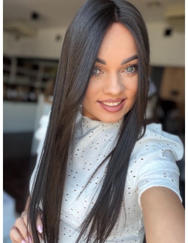 NAYA 1B-60 CM- TOPPER Z WŁOSÓW NATURALNYCH