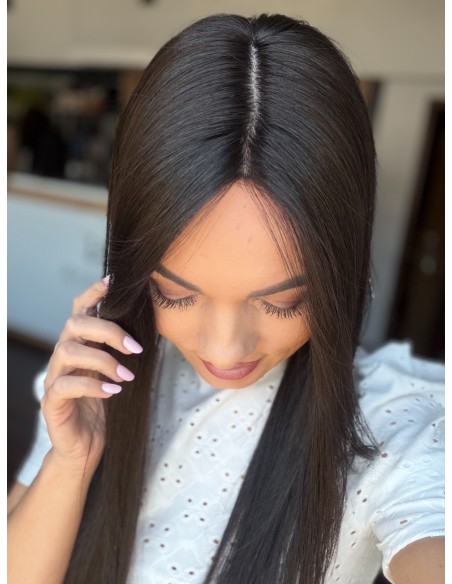 NAYA 1B-60 CM- TOPPER Z WŁOSÓW NATURALNYCH