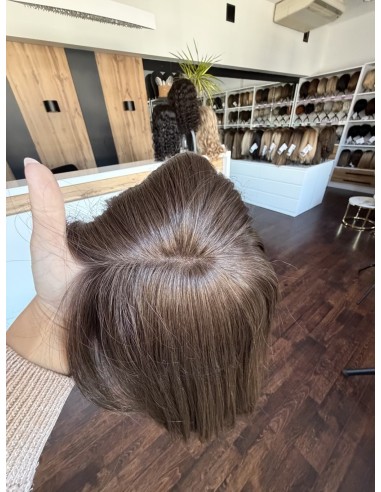 Daisy K05 35 cm-Mono topper z włosów naturalnych