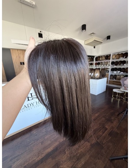 Daisy K01 35 cm-Mono topper z włosów naturalnych