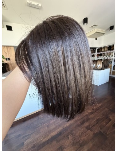 Daisy K01 35 cm-Mono topper z włosów naturalnych