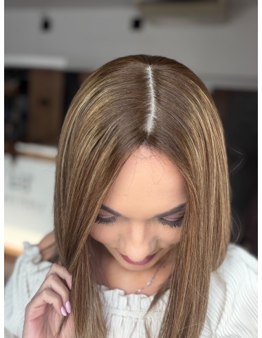 LOLA  40 CM-TOPPER Z WŁOSÓW NATURALNYCH