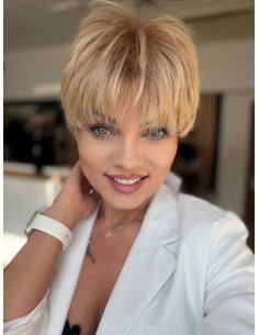 DIANA BL-KRÓTKA PERUKA Z WŁOSÓW NATURALNYCH ROZM.M 2