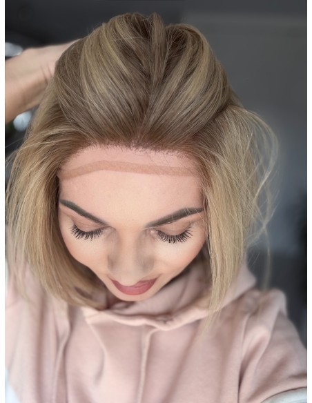 Idalia M5-Krótka Peruka z włosów naturalnych  S/M