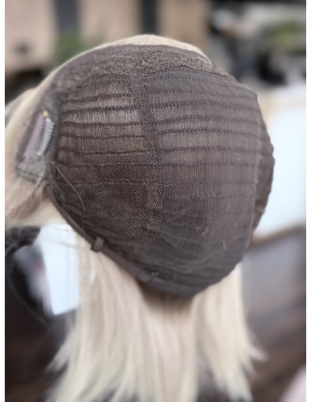 AGATA 30 CM M  LACE FRONT PERUKA Z WŁOSÓW NATURALNYCH  PREMIUM