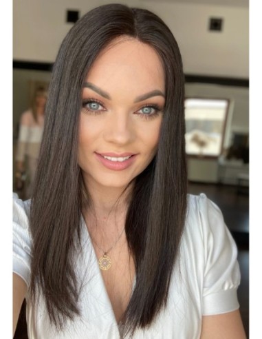 INA 40 "S/M"-PERUKA LACE FRONT Z WŁOSÓW NATURALNYCH