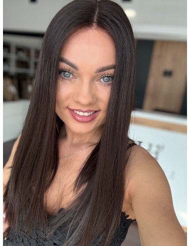 NILA 50 "M"- DŁUGA PERUKA LACE FRONT Z WŁOSÓW NATURALNYCH VIRGIN