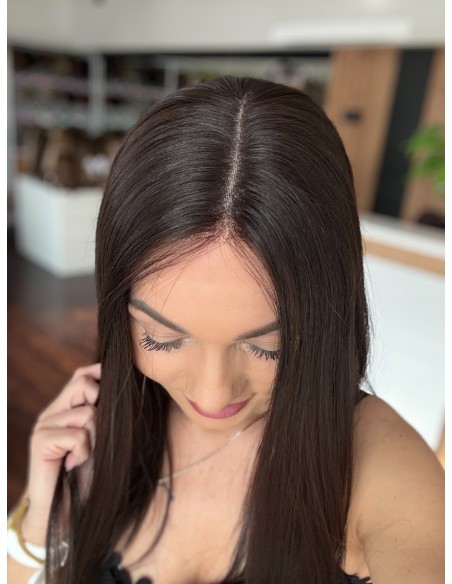 NILA 50 "M"- DŁUGA PERUKA LACE FRONT Z WŁOSÓW NATURALNYCH VIRGIN