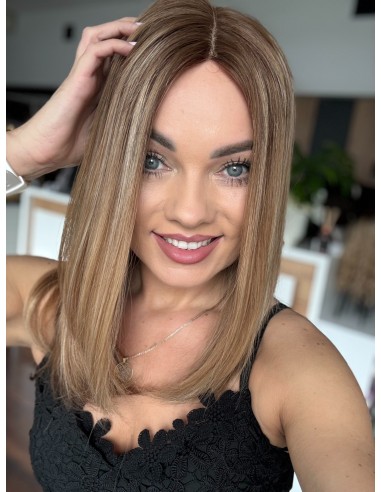 "MEGAN R8 "40-45 PERUKA Z WŁOSÓW NATURALNYCH