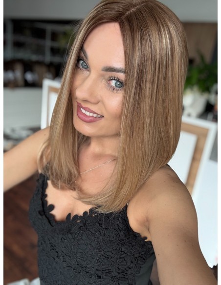 "MEGAN R8 "40-45 PERUKA Z WŁOSÓW NATURALNYCH