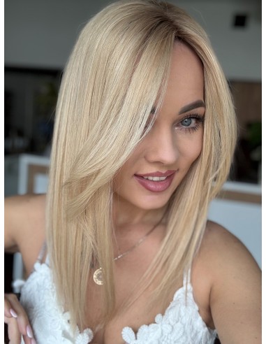 BETTY 45MN- BLOND TOPPER Z WŁOSÓW NATURALNYCH
