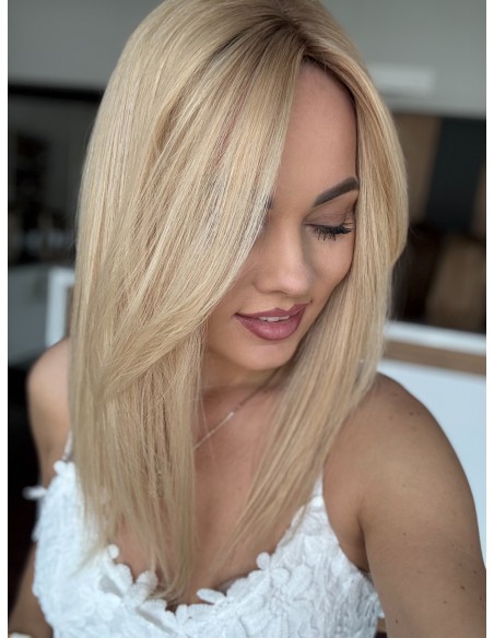BETTY 45MN- BLOND TOPPER Z WŁOSÓW NATURALNYCH