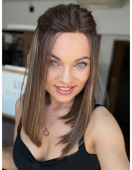 KORA 40 "S"-PERUKA LACE FRONT Z WŁOSÓW NATURALNYCH