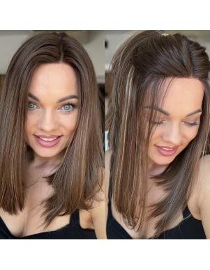 KORA 40 "S"-PERUKA LACE FRONT Z WŁOSÓW NATURALNYCH