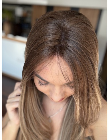 SENDI 60 "S"-DŁUGA PERUKA LACE FRONT Z WŁOSÓW NATURALNYCH