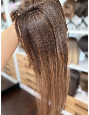NAYA OMBRE 60-65 CM- TOPPER Z WŁOSÓW NATURALNYCH