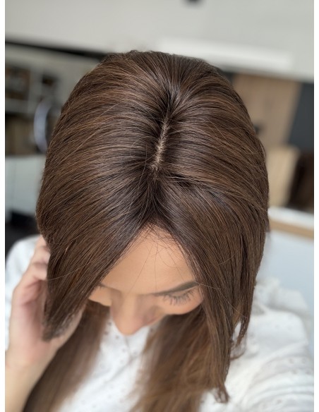 NAYA OMBRE 55 CM- TOPPER Z WŁOSÓW NATURALNYCH