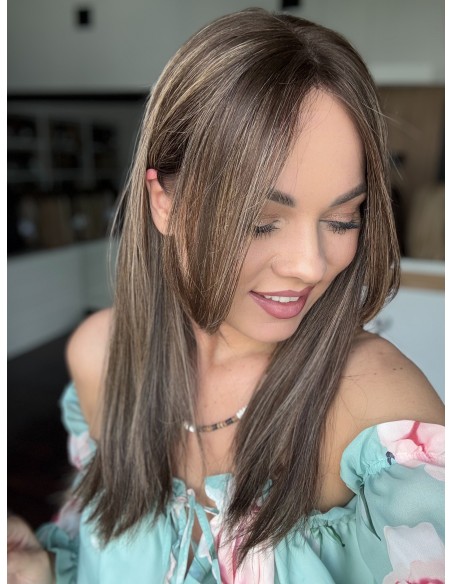 KATI 50 CM S/M-DŁUGA PERUKA Z WŁOSÓW NATURALNYCH