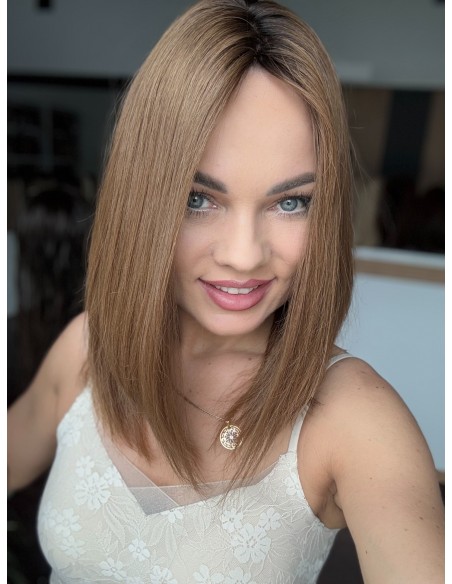 "COCO-35cm" TOPPER Z WŁOSÓW NATURALNYCH