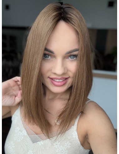 "COCO-35cm" TOPPER Z WŁOSÓW NATURALNYCH