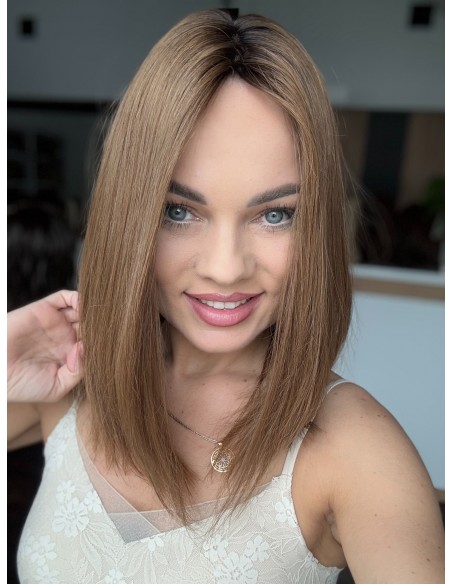 "COCO-35cm" TOPPER Z WŁOSÓW NATURALNYCH