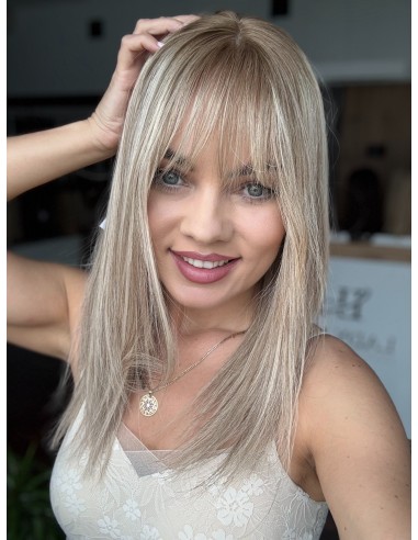 Topper Lila 45 cm – baleyage blond, włosy naturalne