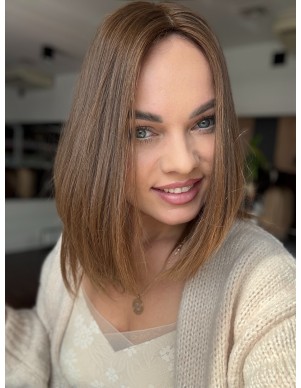"ALICE 35 CM" TOPPER Z WŁOSÓW NATURALNYCH  SŁOWIAŃSKICH 2