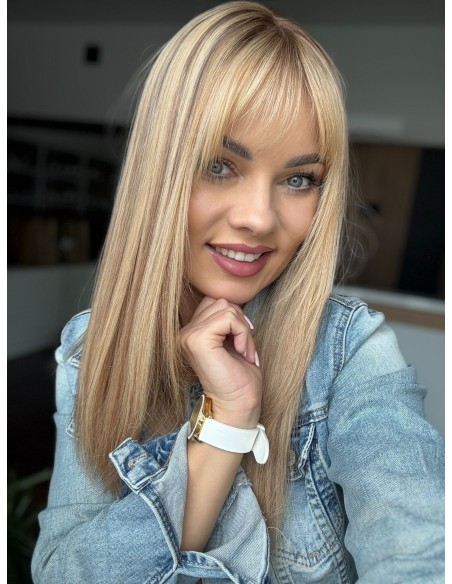 LUIZA 45-50 TOPPER Z WŁOSÓW NATURALNYCH