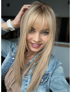 LUIZA 45-50 TOPPER Z WŁOSÓW NATURALNYCH