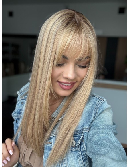 LUIZA 45-50 TOPPER Z WŁOSÓW NATURALNYCH