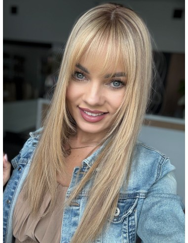 LUIZA 45-50 TOPPER Z WŁOSÓW NATURALNYCH