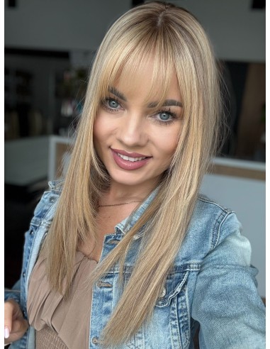 LUIZA 45-50 TOPPER Z WŁOSÓW NATURALNYCH