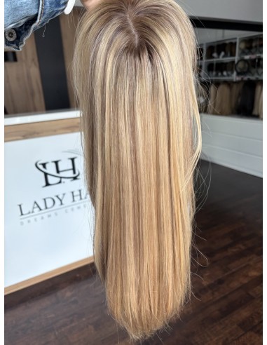 LUIZA 45-50 TOPPER Z WŁOSÓW NATURALNYCH