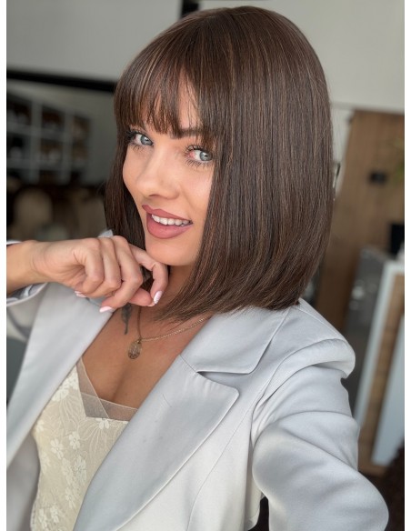 Peruka Dora ''M'' 30cm z włosów naturalnych europejskich