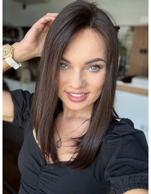 NILA 40 "S"-  PERUKA LACE FRONT Z WŁOSÓW NATURALNYCH VIRGIN 2