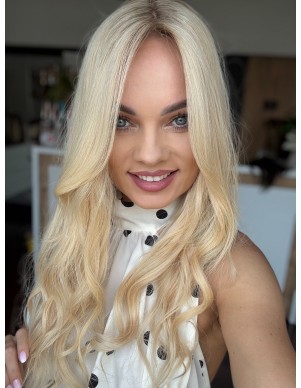 Topper Kejsi 60 cm – blond z odrostem, włosy naturalne