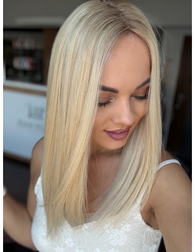 Topper Kejsi 40 cm – blond z odrostem, włosy naturalne