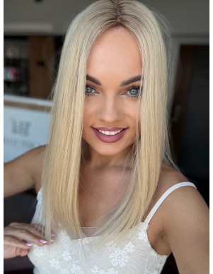 Topper Kejsi 40 cm – blond z odrostem, włosy naturalne