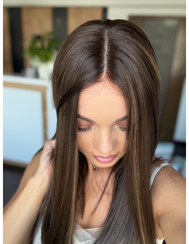 SARA 50 "M"-PERUKA LACE FRONT Z WŁOSÓW NATURALNYCH
